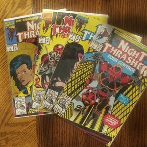 Marvel Night Thrasher Four Control comic books 1-4